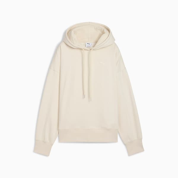 Puma HER OVERSIZED FL damluvtröja beige 68815187 r M