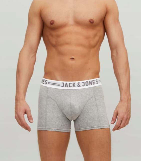 JACK JONES HERRE BOXERSHORT SORT 3-PAK S J_A