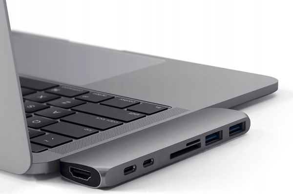 USB-C-adapter med Thunderbolt och HDMI-hubb för MacBook Pro Air