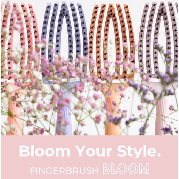 Olivia Garden Fingerbørste Bloom Lavendel