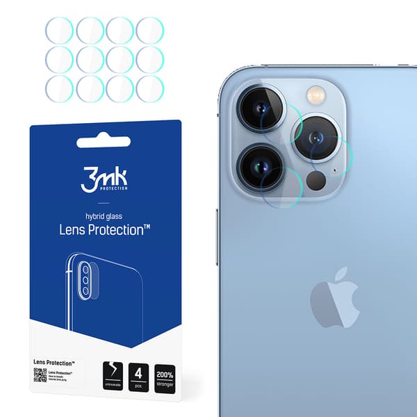 Apple iPhone 13 Pro - 3mk linsebeskyttelse