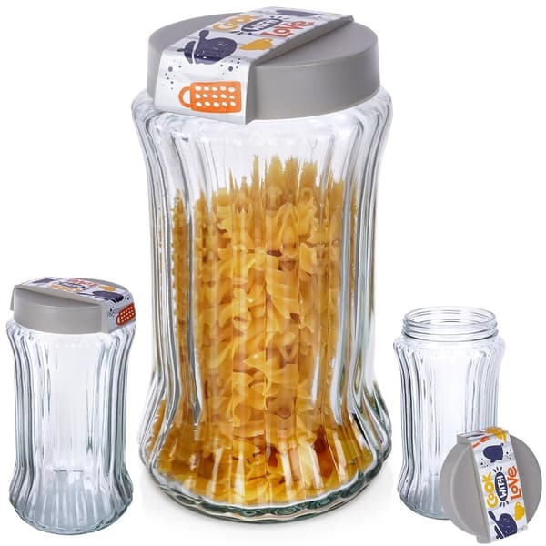 Glasbeholder til tørvarer 1,6 l