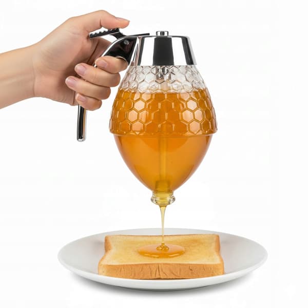 Honungssirapsdispenser honungsbehållare