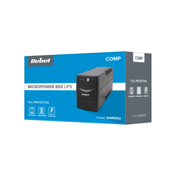 600VA/360W Micropower Rebel UPS