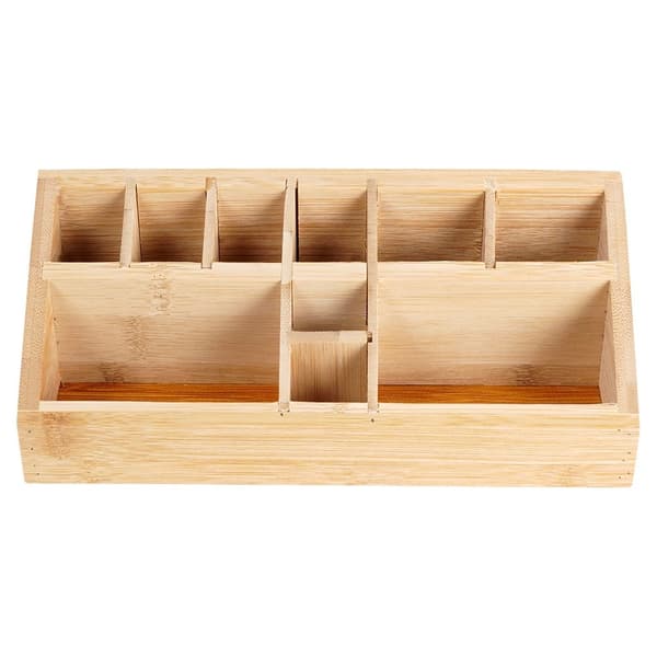 Bambus makeup organizer 23x9x8,5 cm