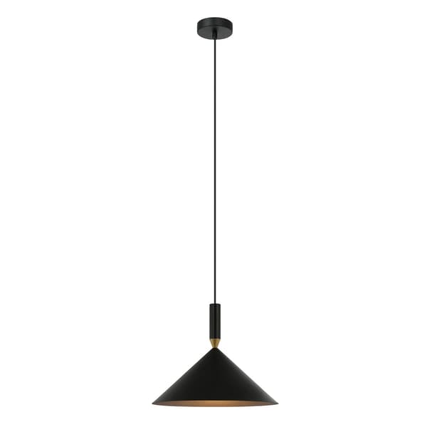 DRELLO-RIIPPUVALAISIN 1 E27 MUSTA ITALUX PND-541101-BK