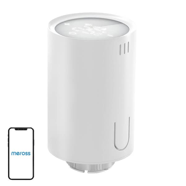 Meross MTS150HK Smart WiFi termostathoved (HomeKit) (valgfrit)