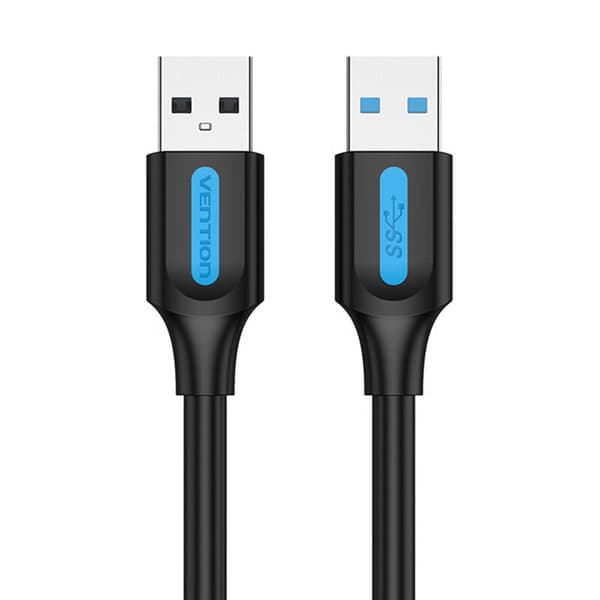 USB 3.0 Vention CONBH 2A Kabel 2m Sort PVC