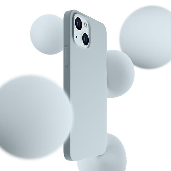 Apple iPhone 15 Plus - 3mk Hardy Silikon MagCase Blå