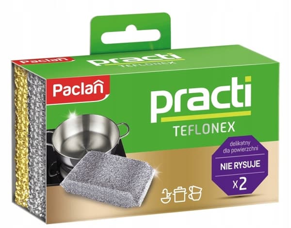 Paclan Practi Teflonflex skuresvampe 2 stk. 137201