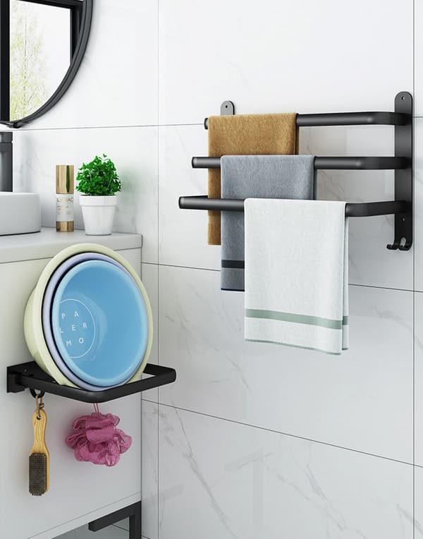 Athos galge 30 cm svart loft