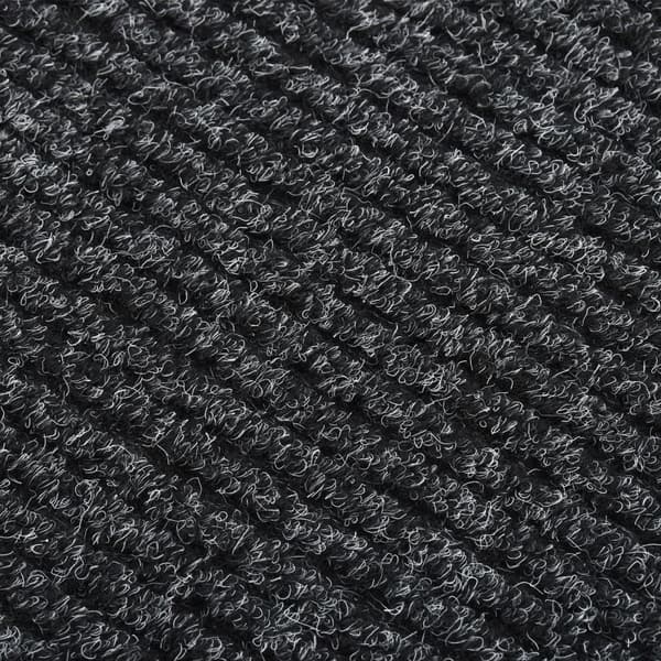 vidaXL smudsabsorberende tæppe, 100x450 cm, antracit