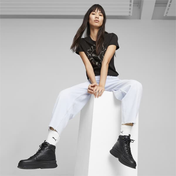 Puma MAYRA FROSTED damesko sort 39231602 størrelse 38