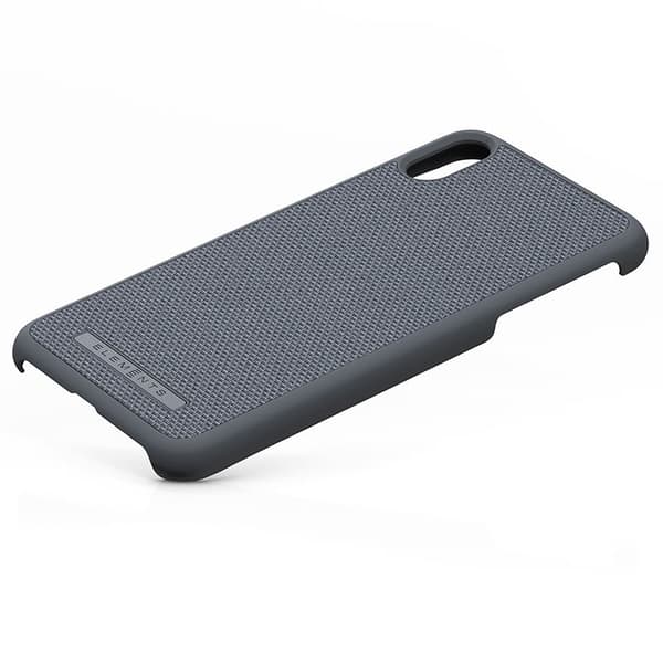 Nordic Elements Original Idun - iPhone Xs Max Tygskal (Mellan Grå)
