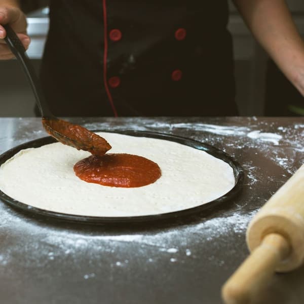 Perforeret pizzapande 32 cm