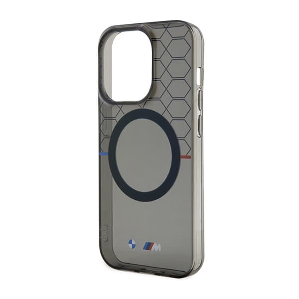 BMW-kuvioinen MagSafe - iPhone 14 Pro Max -kotelo (harmaa)