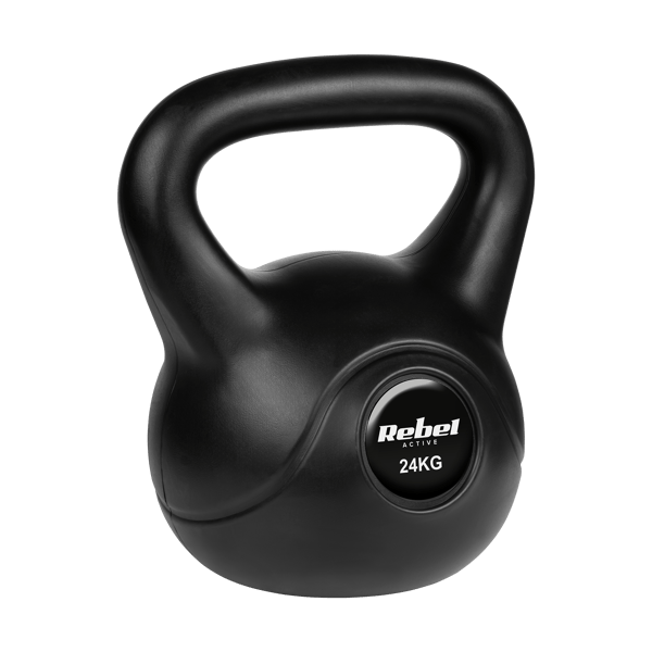 Kettlebell 24kg kettlebellviktboll för ABS Rebel-träning