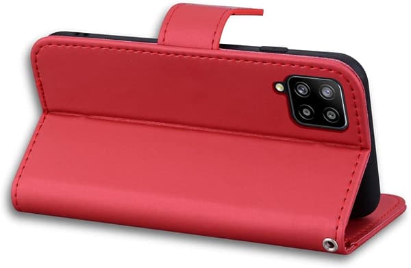 RØDT LUKKET ETUI TIL SAMSUNG GALAXY A42 5G