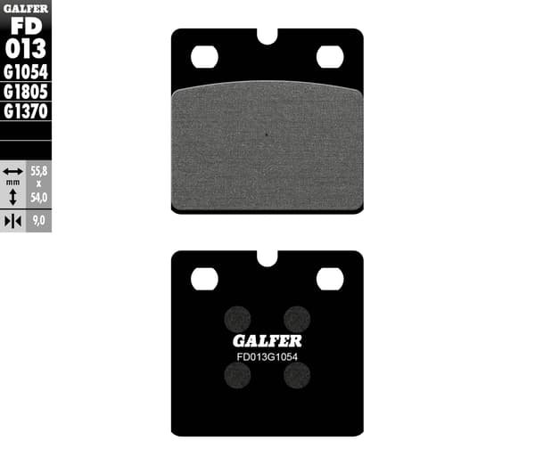 Galfer KH018 puolimetalliset jarrupalat BMW