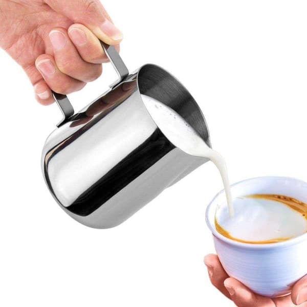 Mælkekande stål til mælkeskummer 350 ml