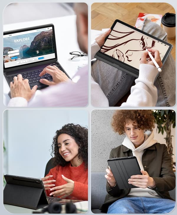 Lenovo Idea Tab Pro 12.7" bluetooth tangentbordsfodral