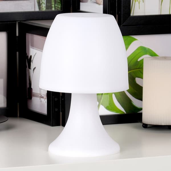 Natlampe LED multifarvet 19 cm