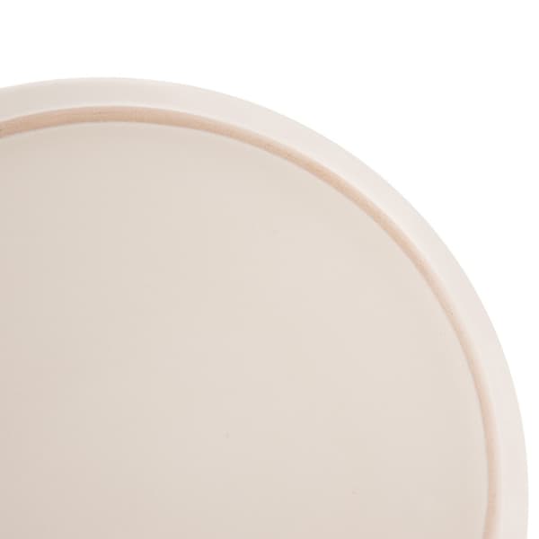 Keramisk desserttallerken cremet SKANDI 20,5 cm