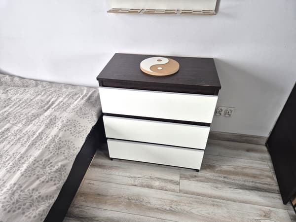 Yin Yang MDF cirkel 18 mm 25 cm