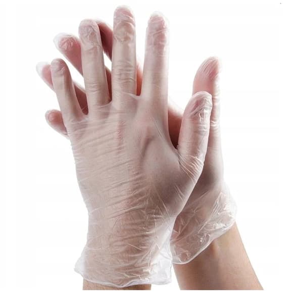 Transparenta vinylhandskar Mercator 100 st - Storlek S