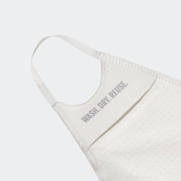 ADIDAS ÅTERANVÄNDBARA LOGOTYPMASKER 3-PACK S