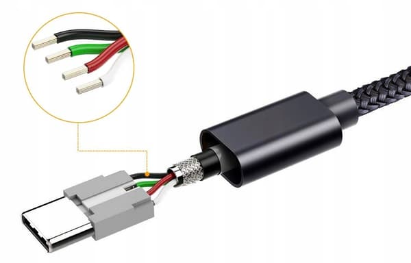 CO2 USB-C MINI JACK 3,5 MM ADAPTER AUX-KABEL TIL SAMSUNG APPLE MED DAC