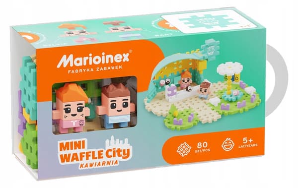 MINI VÅFFLOR BLOCKS Café 80 EL MARIOINEX City