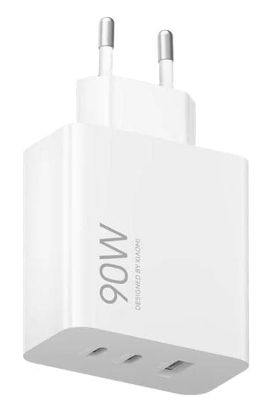 XIAOMI 90W HyperCharge vægoplader 1xUSB-A, 2xUSB-C