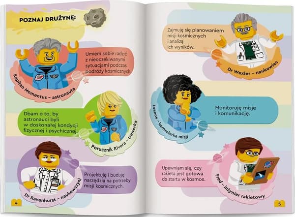 LEGO City-boken. Karriär: Astronaut