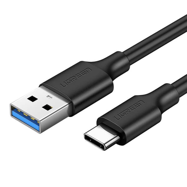 UGREEN US184 USB til USB-C 3.0-kabel 1 m (sort)