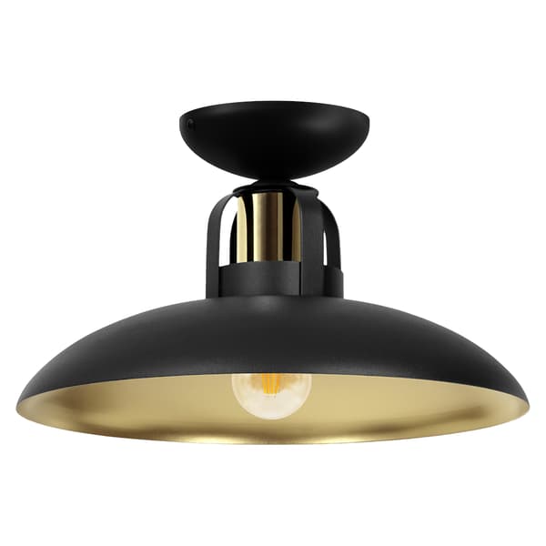 Loftlampe Felix 1 E27 Sort Milagro MLP8905