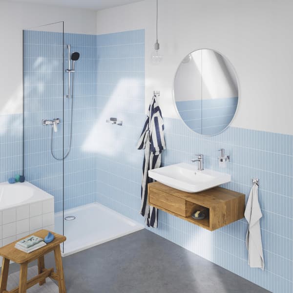 Grohe Dice krom väggmonterad duschblandare