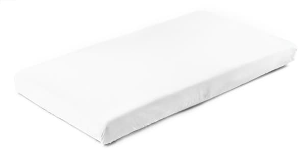 Hvidt jerseylagen 160x80