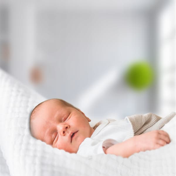 Plumeri Muslin Ble Hvid 1 stk