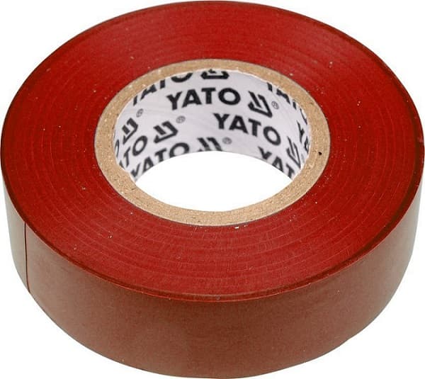 ELISOLERINGSTEJP 19MM*20M RÖD - YT-8166