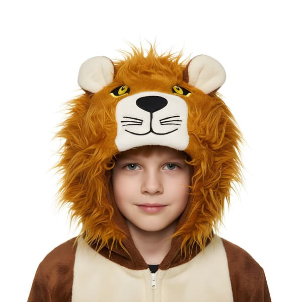 Kigurumi-pyjamas för barn lejon 95-105 cm