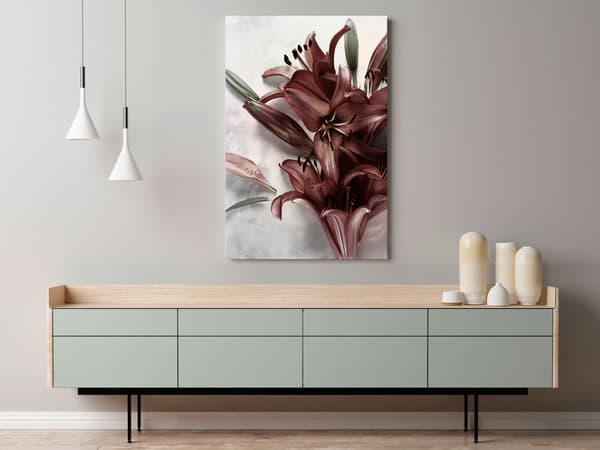 Bild - Blomsterform (1-delad) vertikal