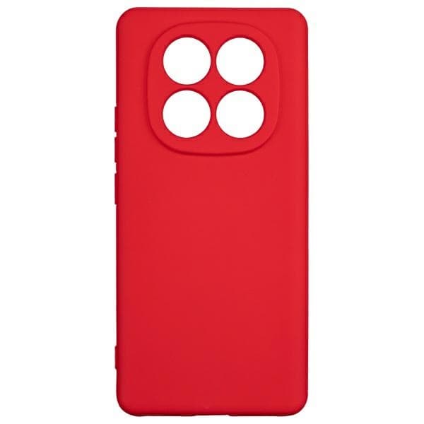 Beline Silikone Etui til Xiaomi Redmi Note 14 Pro 5G Rød