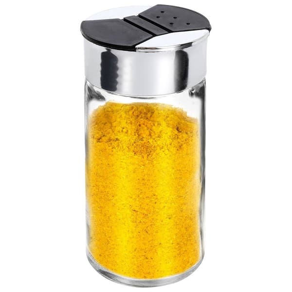 Glas krydderibeholder med si 100 ml