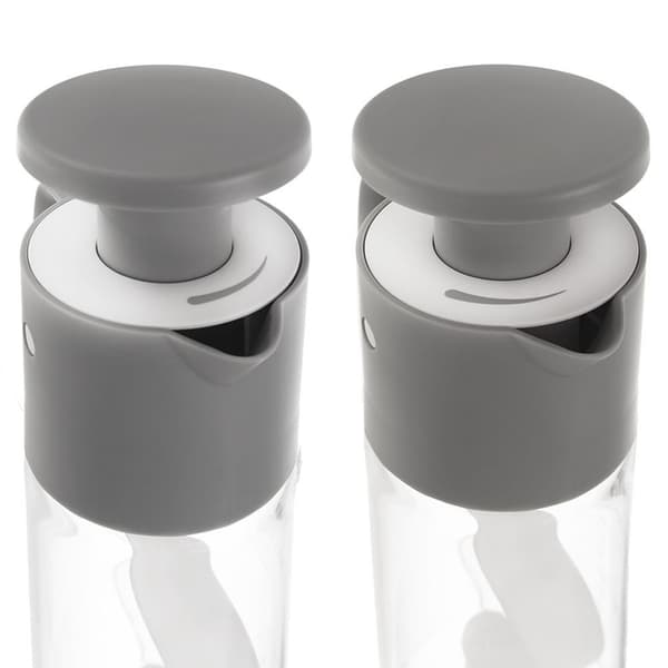 Manuel flaske til blanding af olie og dressing 350 ml