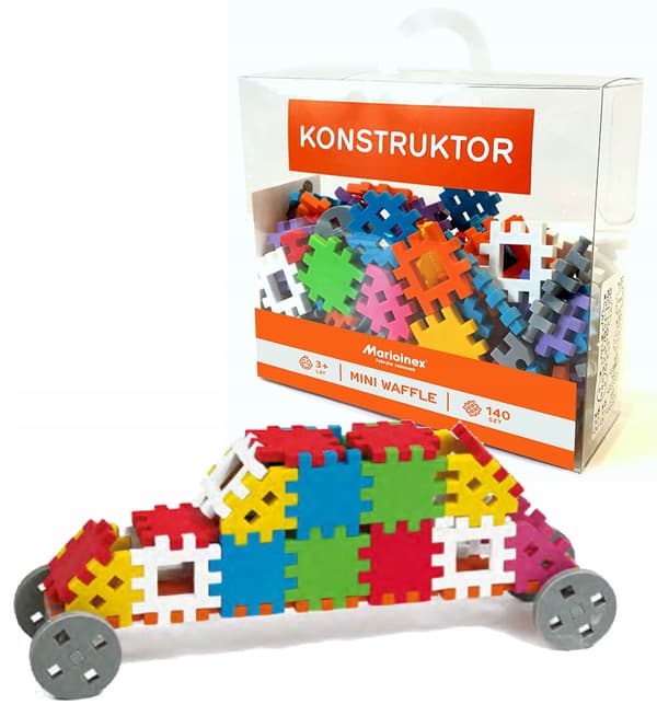 CONSTRUCTOR Marioinex Mini Vaffelblokke, 140 stk.