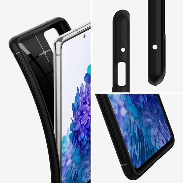 SPIGEN RUGGED ARMOR GALAXY S20 FE MATTSVART