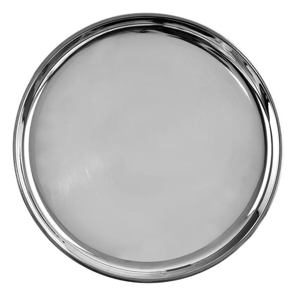 Pyöreä terästarjotin 21 cm