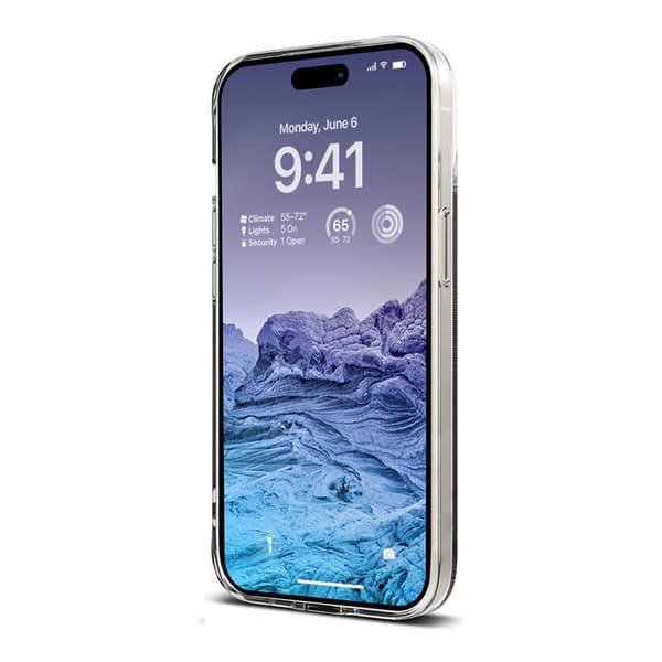 Crong Crystal Slim Cover - iPhone 15 Plus Etui (Klart)