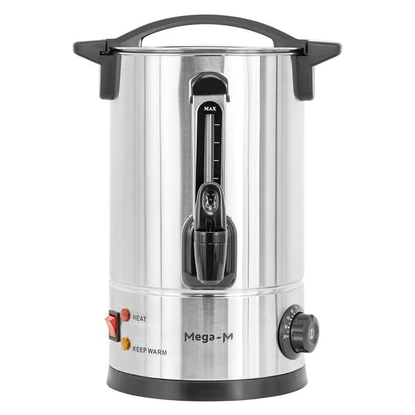 Mega-M vattenkokare dubbelväggad 5L 1800W